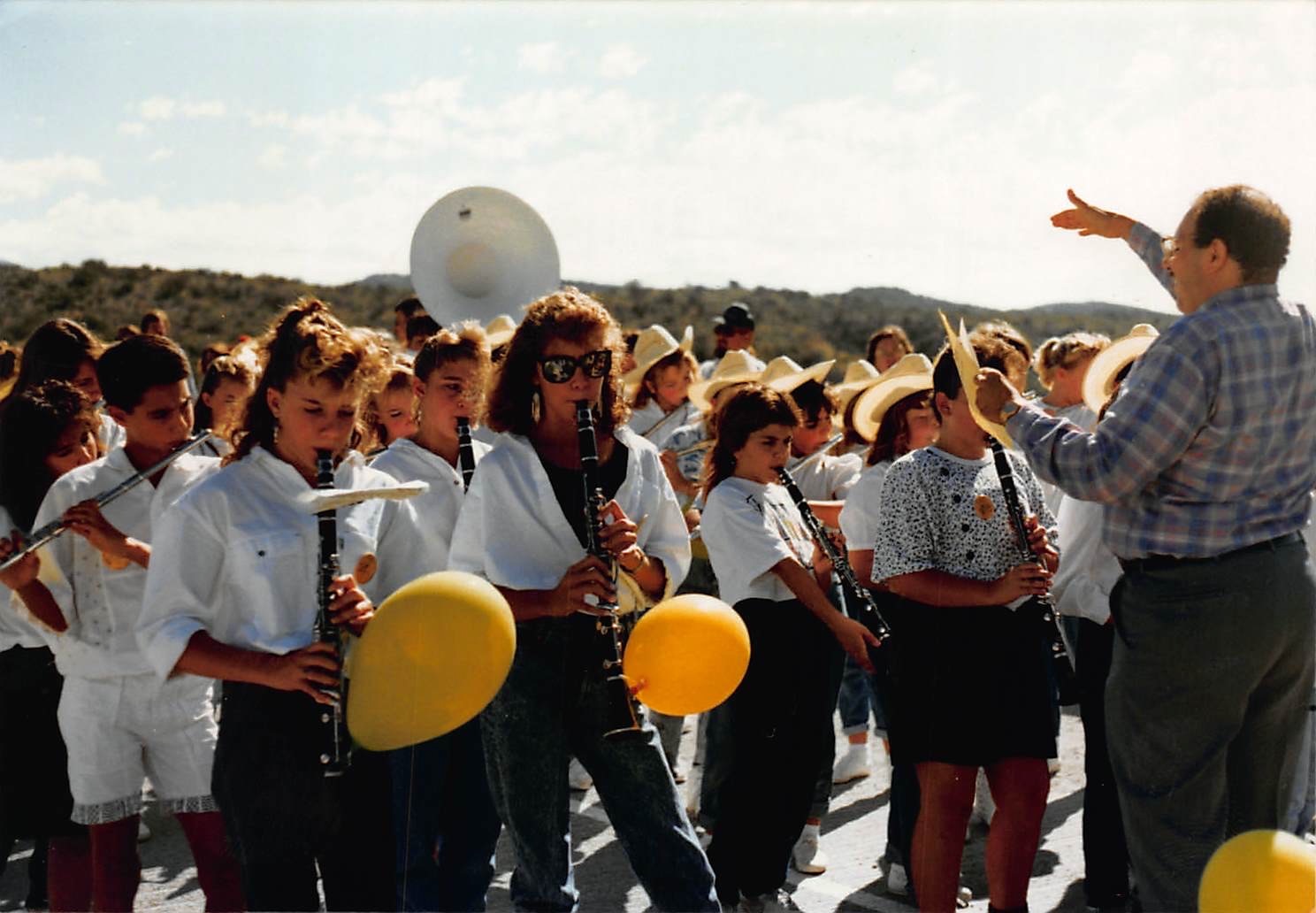 Vail students and educators gathered at a school event
